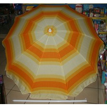 Normadia Eğilebilir 2m Çapında Plaj ve Bahçe Şemsiye, Güneş Koruma Şemsiyesi