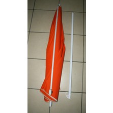 Normadia Eğilebilir 10 Telli Geniş Şemsiye, Bahçe, Plaj, Balkon, Teras Için