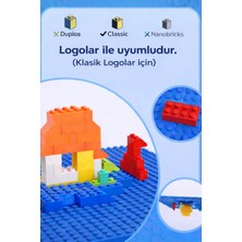 Esemiz 11025 Classic Mavi Plaka (Zemin) 11025 Mavi Alt Tabla (Zemin) 25CMX25CM 1 Adet