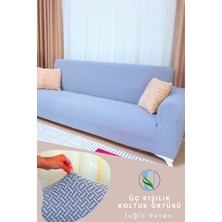 Uy Style Tuğla Desen 3kişilik Koltuk, Kanepe,çekyat Örtüsü,esnekli,likrali Koltuk Kılıfı