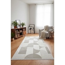 Yağmurser Ekselans Yumuşak Dokulu Kaymaz Taban Halı Yolluk 3060 Krem