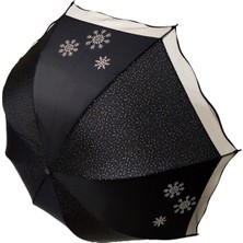 Rüya Gibi Kar Tanesi Desenli Şemsiye, Şık ve Kullanışlı Tasarım