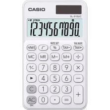 Casio Casıo SL-310UC-YG-N-DC 10 Hane Cep Tipi Hesap Makinesi - Açık Yeşil