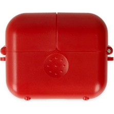 Buğz Airpods 3 (3.nesil) Basmalı Kılıf - Kırmızı