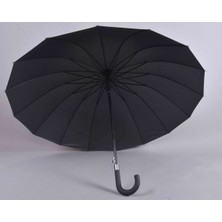 Normadia 16 Telli Fiberglass Rüzgar Koruyucu Lüx Şemsiye 100 cm Kılıflı