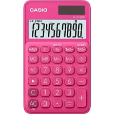 Casio Casıo SL-310UC-RD-N-DC 10 Hane Cep Tipi Hesap Makinesi Pembe