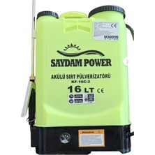Saydampower KF-16C-2 16LT Ilaçlama Makinası Akülü (Sırt Pülverizatörü)