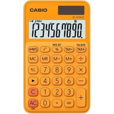 Casio Casıo SL-310UC-RG-N-DC 10 Hane Cep Tipi Hesap Makinesi Turuncu