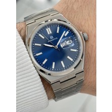 Momentus Lacivert Kadran Titanyum Kordon 5ATM Su Geçirmezlik Erkek Kol Saati ILKCM380S.11SS