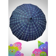 Rubenis Şık 16 Telli Otomatik Katlanabilir Yağmur Şemsiyesi