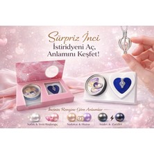 Hayke Sürpriz Inci Kolye Seti – Istiridyeden Çıkan Inci, Sevgililer Günü Için Romantik Hediye