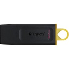 Tuba Toptaş Kingston 128GB USB 3.2 Exodia Datatraveler  (Black + Yellow)