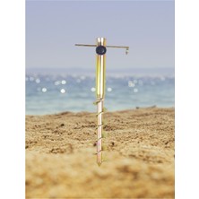 Uv Koruma Plaj Şemsiyesi ve Sabitleme Kazığı Seti, Su Geçirmez, Kolay Kurulum