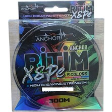 Anchor Ritim X8 Pe Multicolor 300 mt 0,25MM Ip Misina