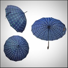 Rubenis Şık 16 Telli Otomatik Baston Şemsiye, Günlük ve Seyahat Için Mükemmel