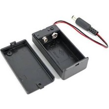  sbh-9v pil yuvası kapaklı 2.1mm jak girişli