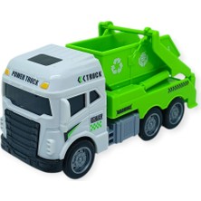 E-Woman Temizlik Araçları Serisi - Sürtmeli Kamyon 12 cm  - 3626 (Lisinya)