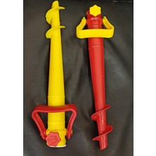 Normadia Renkli Plaj ve Şemsiye Kazığı Seti, Dayanıklı ve Pratik Tasarım