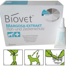 Biovet Bitkisel Küçük Irk Köpek Deri Damlası 4'lü