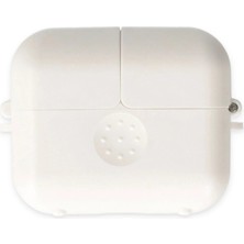 Buğz Airpods 3 (3.nesil) Basmalı Kılıf - Beyaz