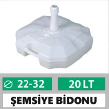 Normadia 20 Litre Şemsiye Bidonu, Dayanıklı ve Pratik Depolama Çözümü
