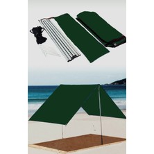 Normadia Kamp Araç Yan Tente Gölgelik 150X300CM, Çantalı, Pratik ve Hafif