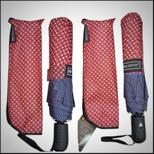 Rubenis Şemsiye, 3 Kırmalı, 10 Telli, Otomatik Açılır, Dayanıklı ve Şık Tasarım