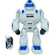 E-Woman Sensörlü ve Uzaktan Kumandalı Interaktif Robot 35 cm - Mavi (Lisinya)