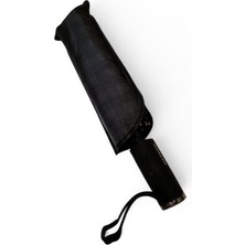 Normadia 10 Telli Tam Otomatik Siyah Şemsiye, 30 cm Boy, 100 cm Çap