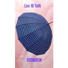 Rubenis Şık 16 Telli Otomatik Baston Şemsiye, Dayanıklı ve Kullanışlı Tasarım