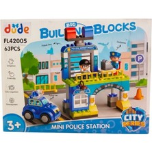 Kiddico Toys 63 Prç Monte Edilebilir Yapı Seti