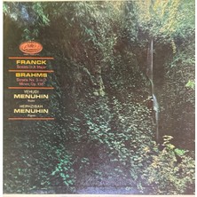 Kadıköy Plak Kulübü Franck*, Brahms*, Yehudi Menuhin, Hephzibah Menuhin – Sonata In A Major / Sonata No. 3 In D Minor, Op. 108