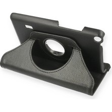 Buğz Huawei Mediapad T3 7 Kılıf 360 Tablet Deri Kılıf - Siyah