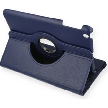 Buğz Ipad Mini 1 Kılıf 360 Tablet Deri Kılıf - Lacivert