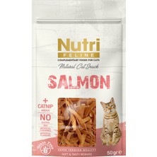 Nutri Feline Salmon Somonlu Tahılsız Kedi Ödülü 50 Gr.