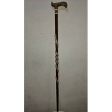 El Işçiliği Yılan Kabartmalı Devrek Bastonu, Şıklık ve Zarafet Simgesi