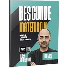 Retro 2026 Kpss Matematik 5 Beş Günde Kamp Kitabı - Ilker Karabulut Retro Yayıncılık