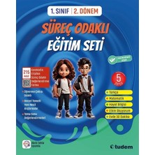 Tudem 1. Sınıf 2. Dönem Süreç Odaklı Eğitim Seti 5 Parça Tudem Yayınları