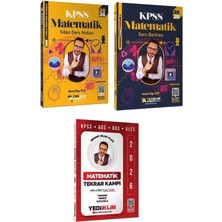Yediiklim 2026 Kpss Matematik Atölye Video Ders Notları + Soru Bankası + Tekrar Kampı 3 Lü Set - Mehmet Bilge Yıldız Yediiklim Yayınları