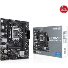 Tuba Toptaş Asus Prıme H610M-F D4 R2.0, 2xddr4, M.2, Hdmı, 12-13.14.nesil, LGA1700 Soket, Anakart