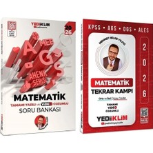 Anla Kazan Yayınları Yediiklim 2026 Meb-Ags Sayısal Yetenek-Matematik Soru Bankası + Tekrar Kampı 2 Li Set Ahenk Serisi - Mehmet Bilge Yıldız Yediiklim Yayınları