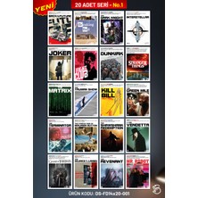 Destina Studio Destinastudio Yabancı Film, Dizi Künye Posterleri Yeni Seri No.1 - 20 Adet - 14X20CM - Pvc Kaplamalı, Yapıştırıcısı Pakete Dahildir.