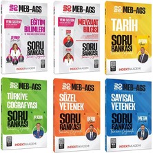 Anla Kazan Yayınları Yeni Ags Sistemi - Indeks Akademi 2026 Meb-Ags Tüm Dersler Soru Bankası 6 Lı Set Indeks Akademi Yayıncılık