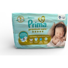 Pampers Prima Premium Care 0 Numara Yenidoğan Bebek Bezi 30 Adet