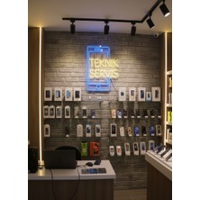 Dekoraven Teknik Servis Logolu Telefon Figürlü Dekoratif Neon Tabela