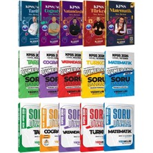 Anla Kazan Yayınları Yediiklim 2026 Kpss Genel Yetenek Genel Kültür Atölye Soru Dünyası Bumerang Soru Bankası 15 Li Set Yediiklim Yayınları