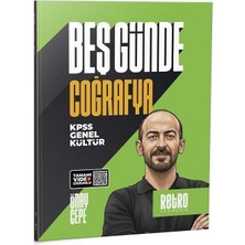 Retro 2026 Kpss Coğrafya 5 Beş Günde Kamp Kitabı - Önay Çepe Retro Yayıncılık