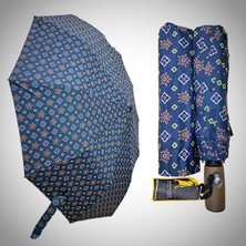 Rubenis Otomatik 10 Telli Fiber Gövde Rüzgar Dayanıklı Şemsiye