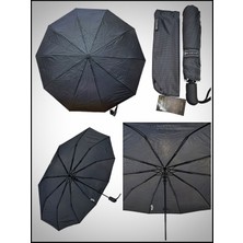 Rubenis Otomatik 10 Telli 3 Kırmalı Şemsiye, Şık ve Dayanıklı Tasarım