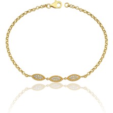 FAZ Kuyumculuk Altın Nova Trio Bileklik